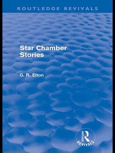 Star Chamber Stories Gr Elton