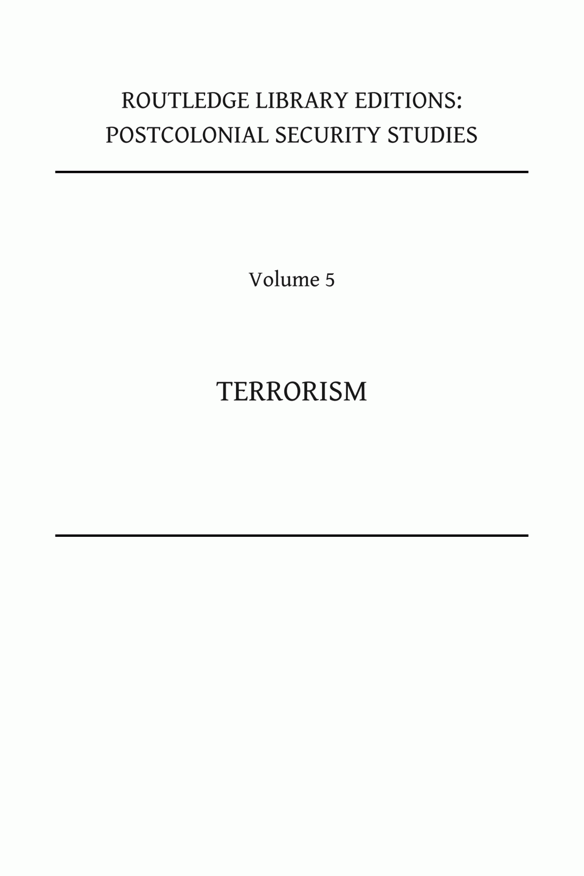 Terrorism The Cuban Connection Roger W Fontaine