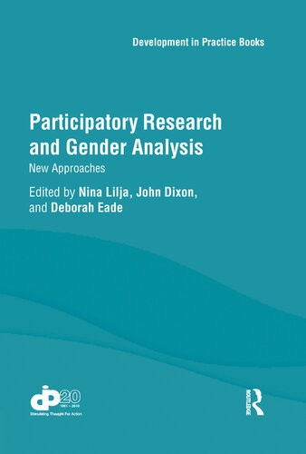 Participatory Research And Gender Analysis Nina Lilja John Dixon
