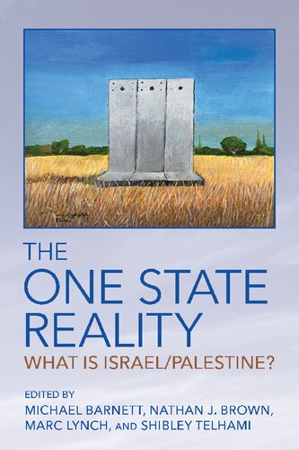 The One State Reality What Is Israelpalestine Michael Barnett