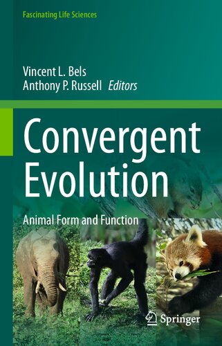 Convergent Evolution Animal Form And Function Vincent L Bels
