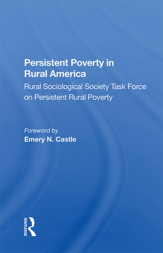 Persistent Poverty In Rural America Rural Sociological Society