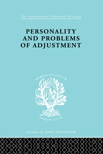 Personality And Problems Of Adjustment Kimbell Young