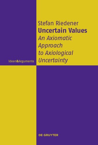 Uncertain Values Stefan Riedener