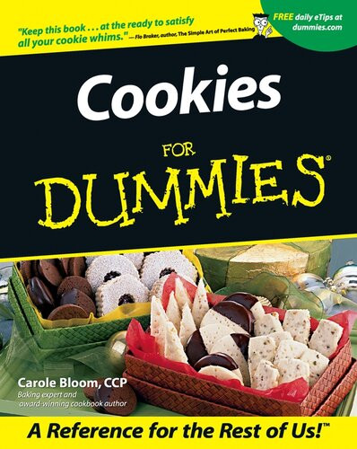 Cookies For Dummies Carole Bloom Ccp