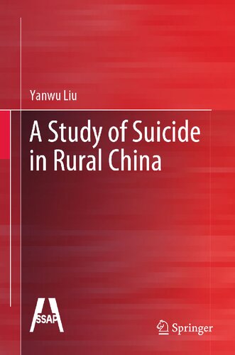 A Study Of Suicide In Rural China Yanwu Liu