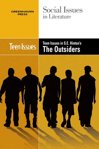 Teen Issues In Se Hintons The Outsiders David Erik Nelson