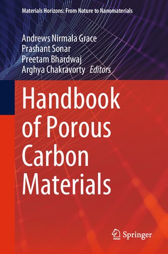 Handbook Of Porous Carbon Materials Andrews Nirmala Grace Prashant Sonar