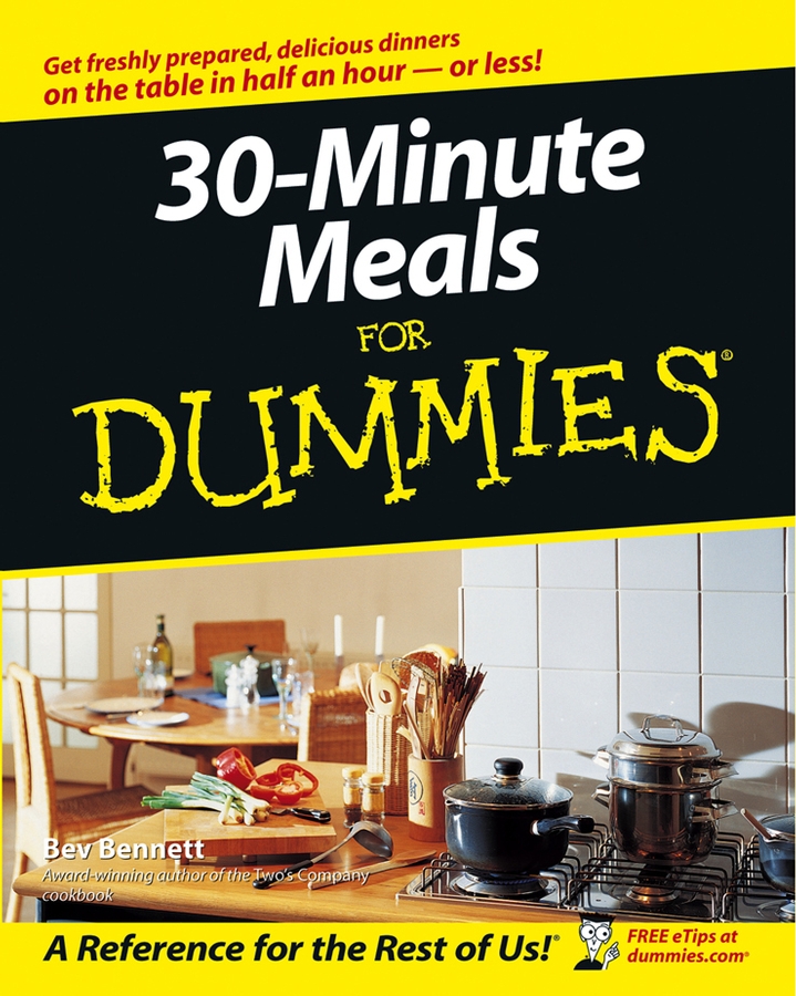 30minute Meals For Dummies Bev Bennett