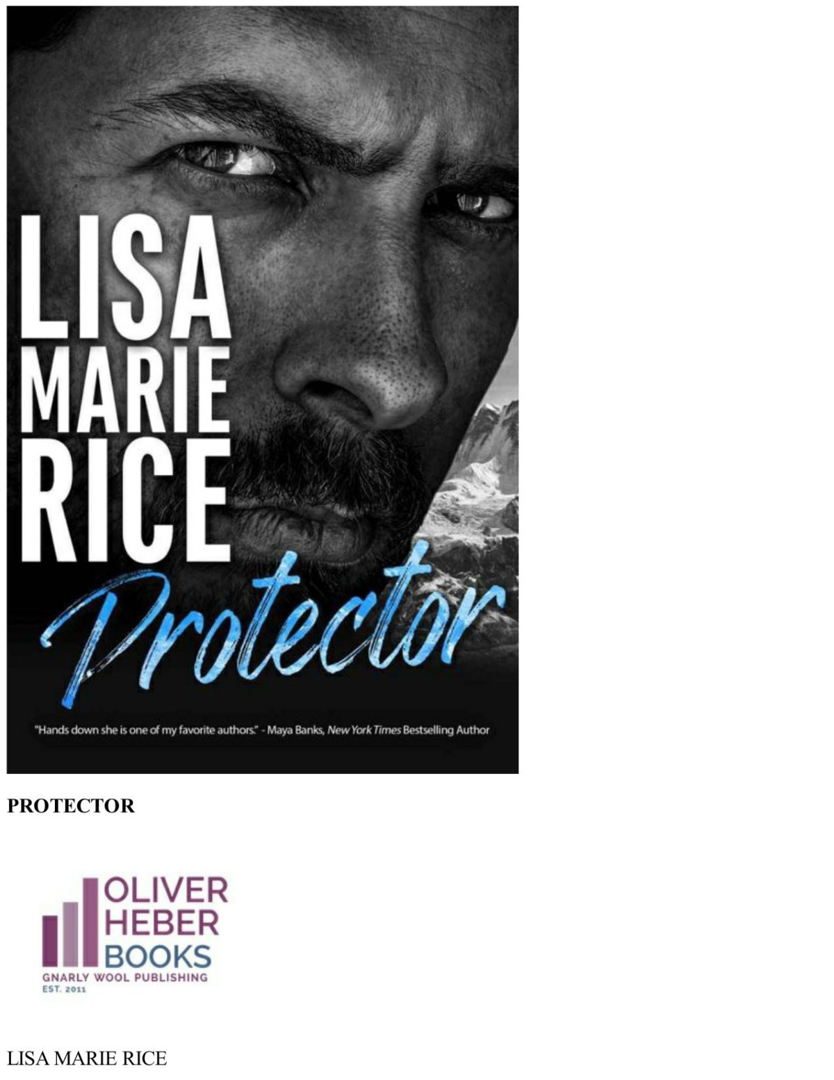 Protector Lisa Marie Rice