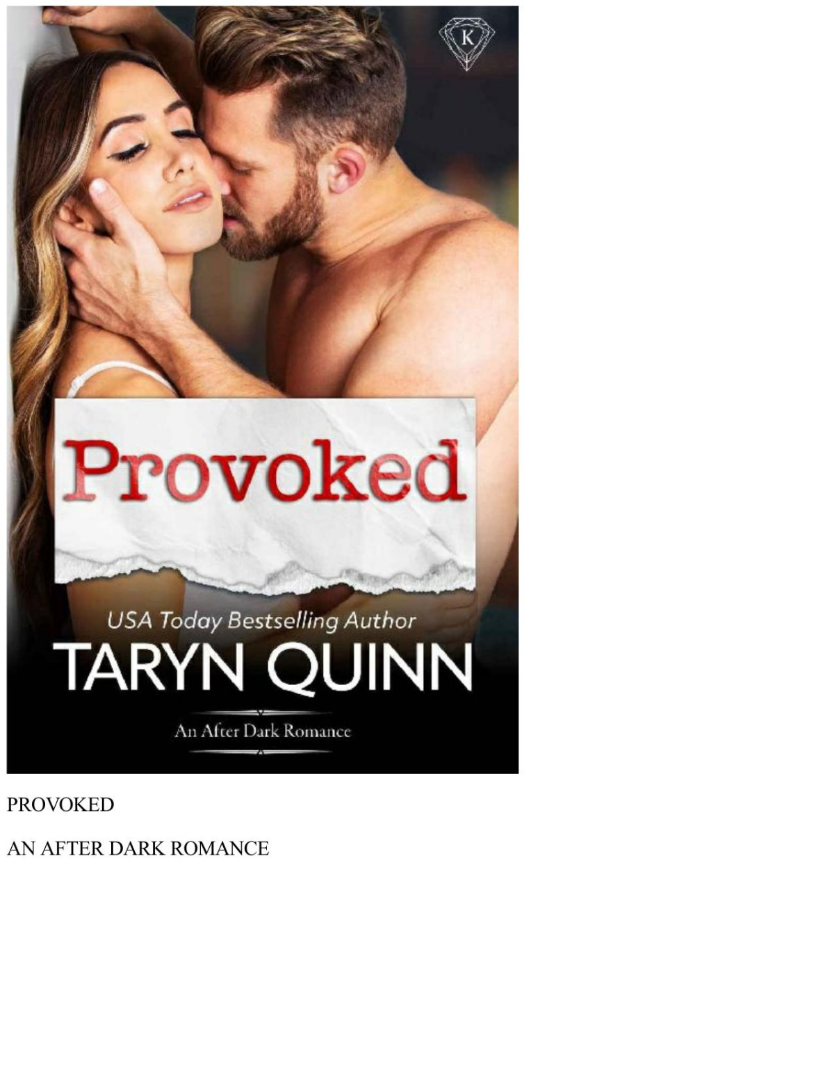 Provoked Age Gap Grumpy Boss Romance Taryn Quinn