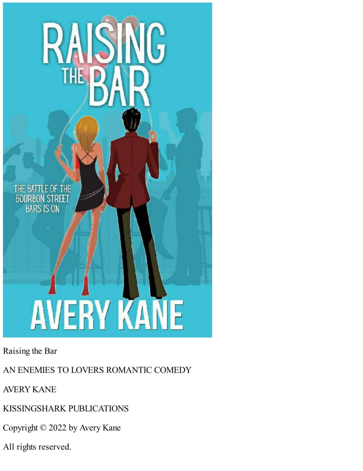 Raising The Bar Avery Kane