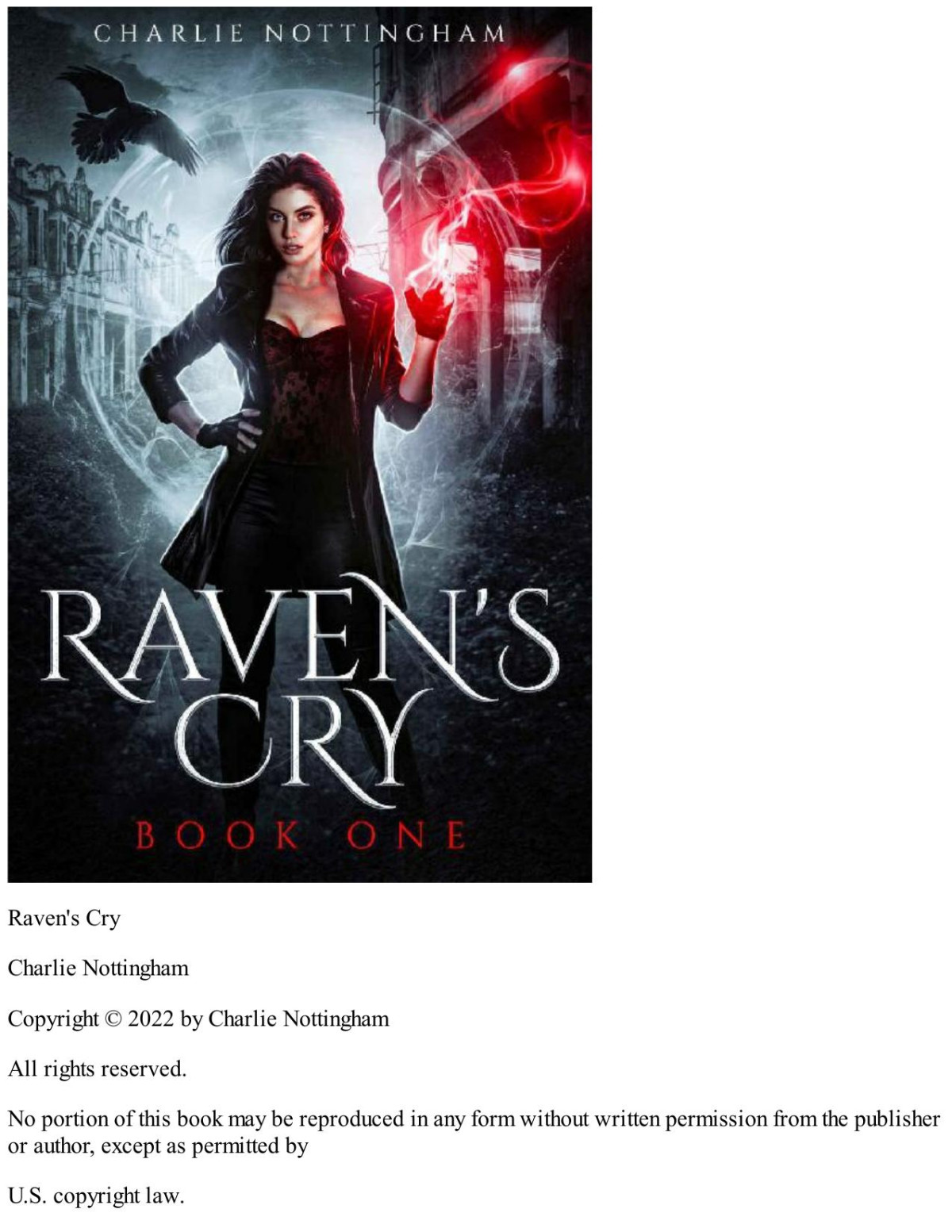Ravens Cry A Dark Paranormal Romance Reverse Harem Charlie Nottingham
