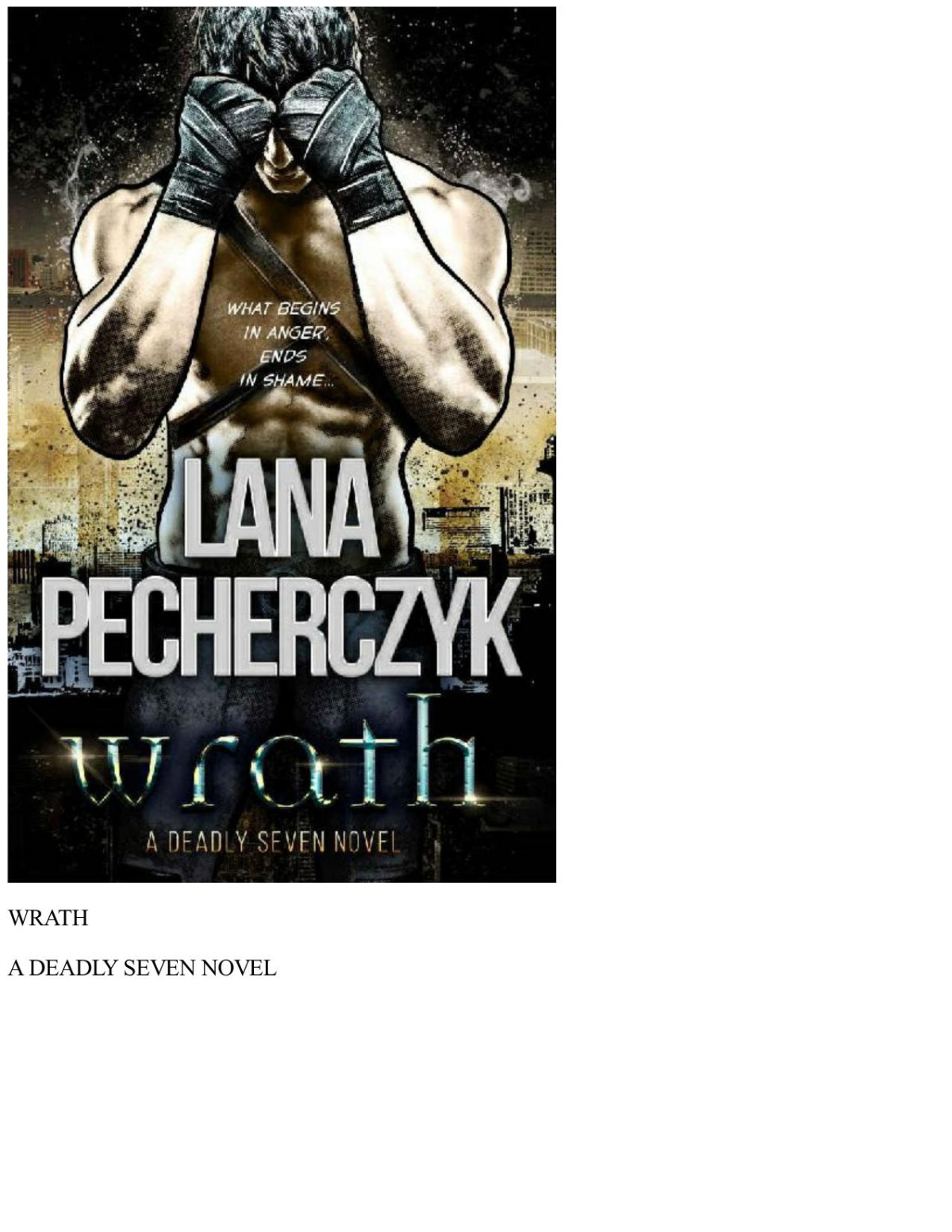 Wrath The Deadly Seven Book 3 Lana Pecherczyk