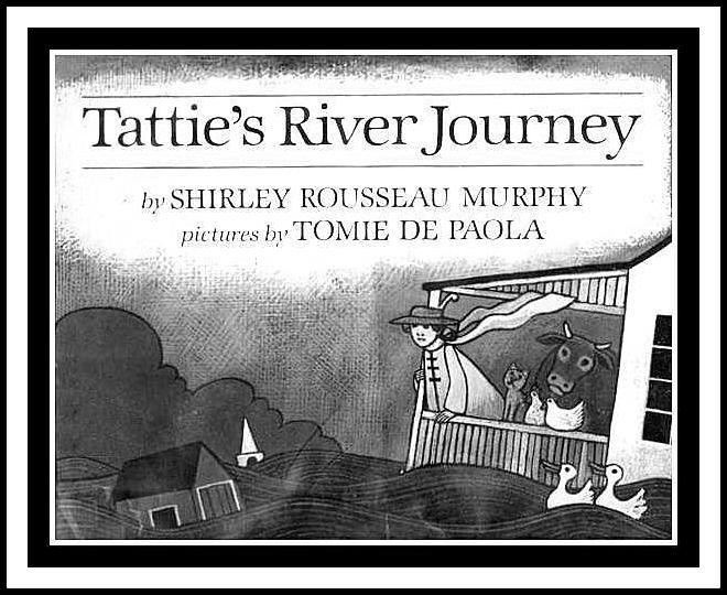 Tatties River Journey Blackwhite Shirley Rousseau Murphy