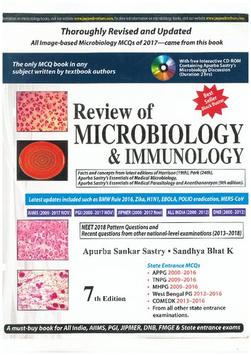 Review Of Microbiology And Immunology 7th Edition Apurba Sankar Sastry
