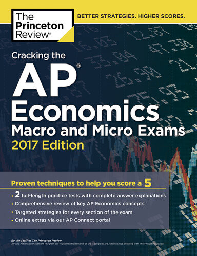 Cracking The Ap Economics Macro Micro Exams 2017 Edition Proven Techniques To Help You Score A 5 Princeton Review