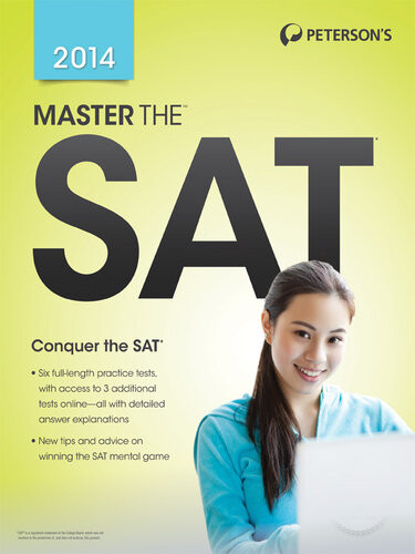 Master The Sat 2014 14th Edition Petersons