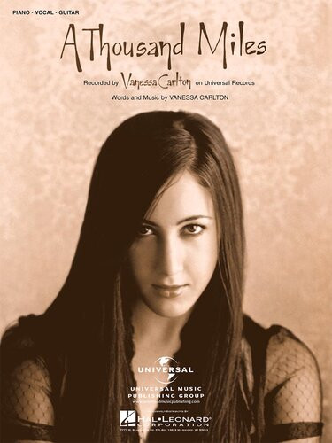 A Thousand Miles Sheet Music Vanessa Carlton