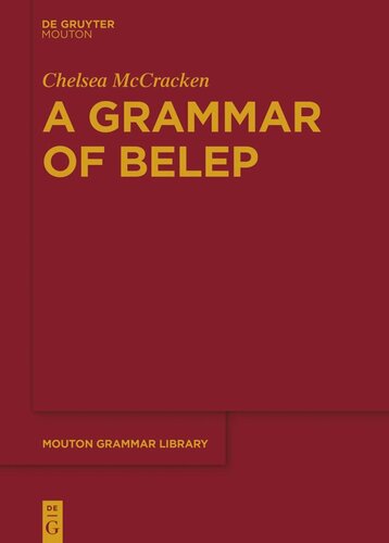 A Grammar Of Belep Chelsea Mccracken