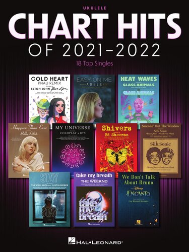 Chart Hits Of 20212022 For Ukulele Hal Leonard Corp