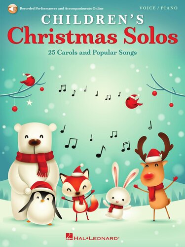 Childrens Christmas Solos 25 Carols And Popular Songs Hal Leonard Corp