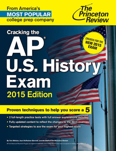 Cracking The Ap Us History Exam 2015 Edition Created For The New 2015 Exam Princeton Review