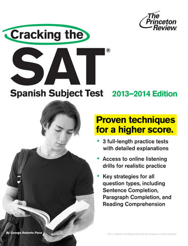 Cracking The Sat Spanish Subject Test 20132014 Edition Princeton Review