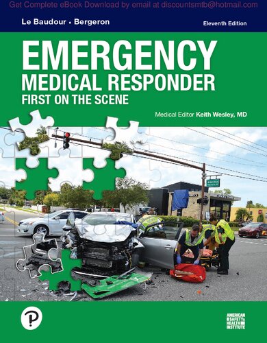Emergency Medical Responder First On Scene 11th Edition Chris Le Baudour