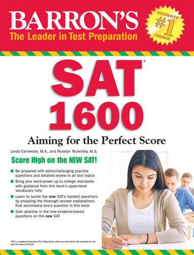 Barrons Sat 1600 Revised For The New Sat 5th Edition Linda Carnevale Roselyn Teukolsky