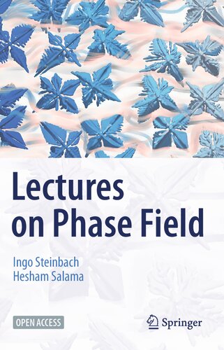 Lectures On Phase Field 1st Edition Ingo Steinbach Hesham Salama