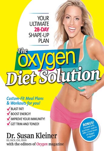 The Oxygen Diet Solution Your Ultimate 28day Shapeup Plan Susan M Kleiner