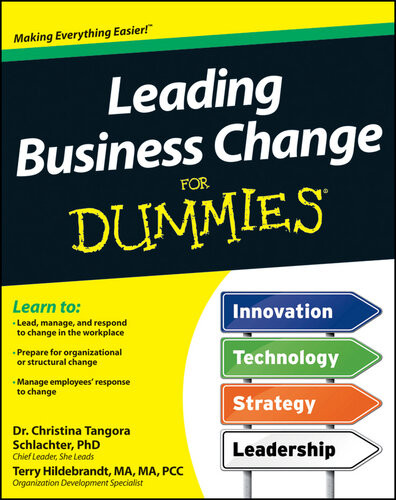 Leading Business Change For Dummies Christina Tangora Schlachter Terry H Hildebrandt