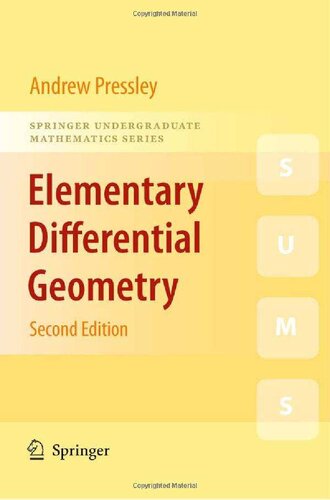 Elementary Differential Geometry Andrew Pressley