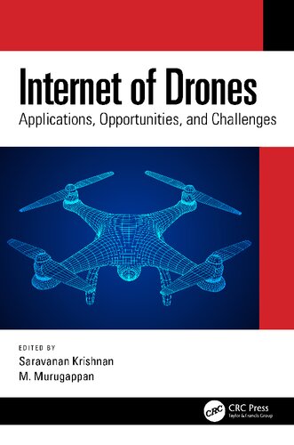 Internet Of Drones Applications Opportunities And Challenges 1st Edition Saravanan Krishnan Editor