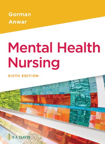 Mental Health Nursing 6th Edition Robynn Gorman Linda M Anwar