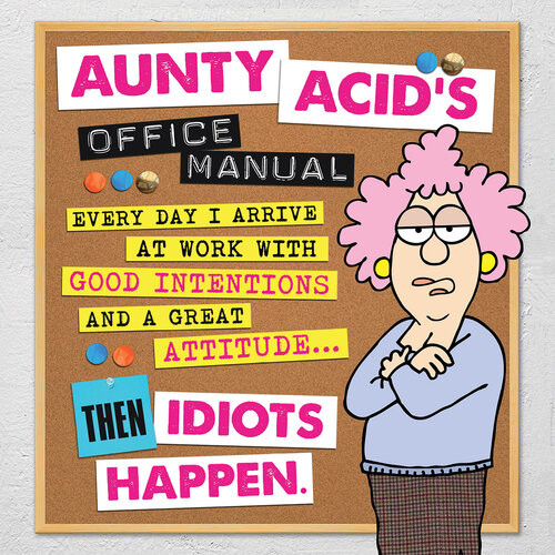 Aunty Acids Office Manual Ged Backland