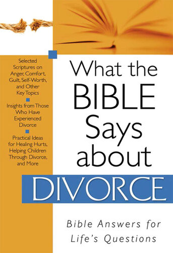 What The Bible Says About Divorce Barbour Publishing