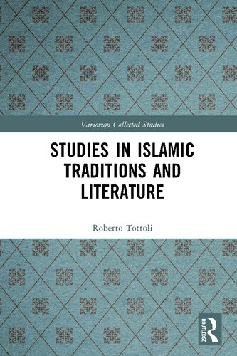 Studies In Islamic Traditions And Literature Roberto Tottoli