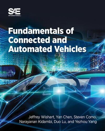 Fundamentals Of Connected And Automated Vehicles Jeffrey Wishart
