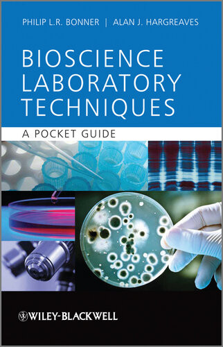 Basic Bioscience Laboratory Techniques A Pocket Guide Philip Lr Bonner Alan J Hargreaves