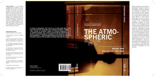 The Atmospheric We Moods And Collective Feelings Tonino Griffero