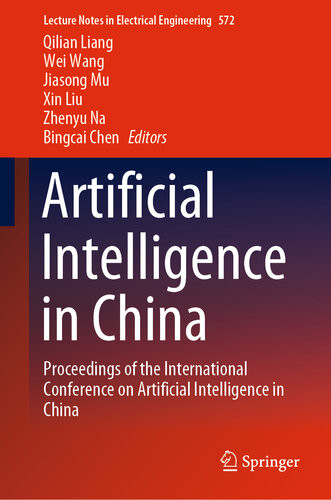 Artificial Intelligence In China Proceedings Of The International Conference On Artificial Intelligence In China Qilian Liang