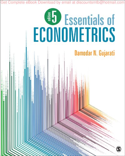 Essentials Of Econometrics 5th Edition Damodar Gujarati