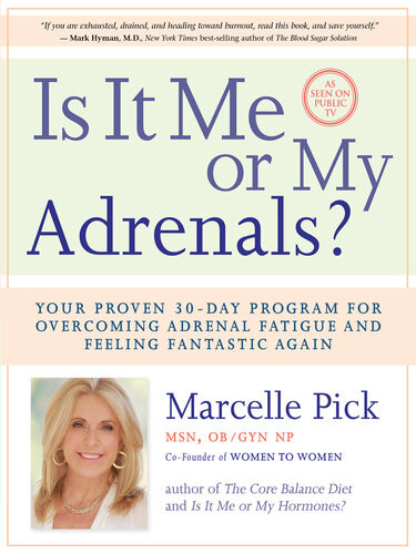Is It Me Or My Adrenals Your Proven 30day Program For Overcoming Adrenal Fatigue And Feeling Fantastic Marcelle Pick