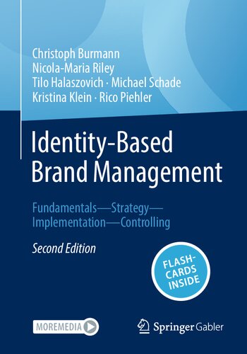 Identitybased Brand Management Fundamentals Strategy Implementation Controlling 2nd Edition Christoph Burmann