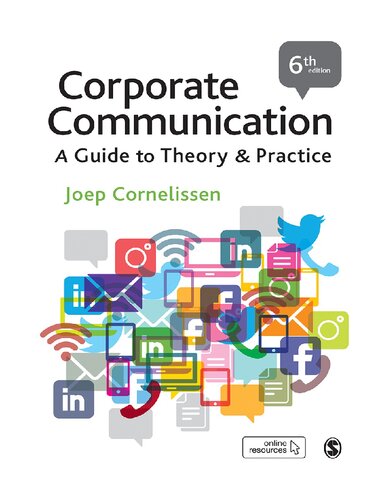 Corporate Communication A Guide To Theory And Practice 6th Edition Joep P Cornelissen