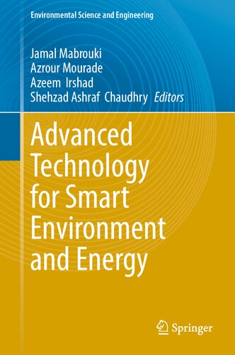 Advanced Technology For Smart Environment And Energy Jamal Mabrouki