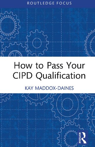 How To Pass Your Cipd Qualification Kay Maddoxdaines