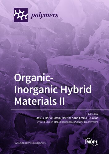 Organicinorganic Hybrid Materials Ii Garcamartnez Jm